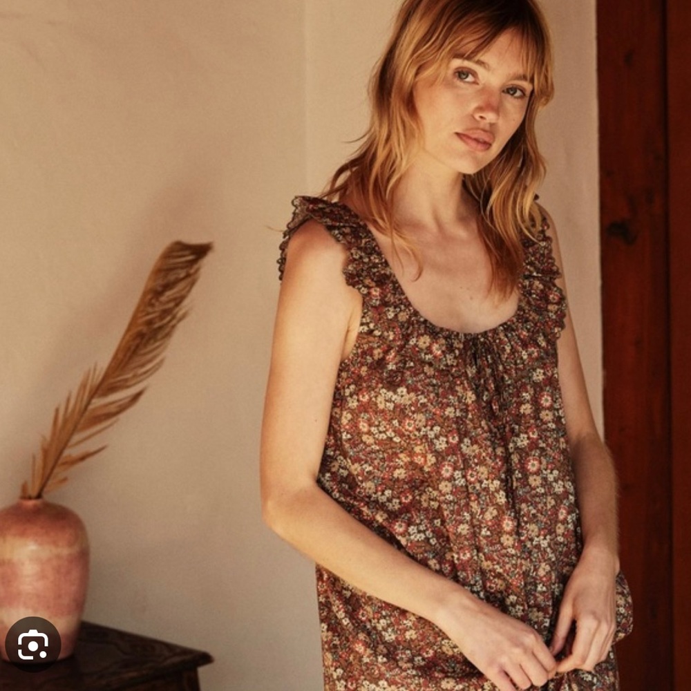 Dôen Nymphea Dress, Arlene’s Flowers (Liberty London Fabric)